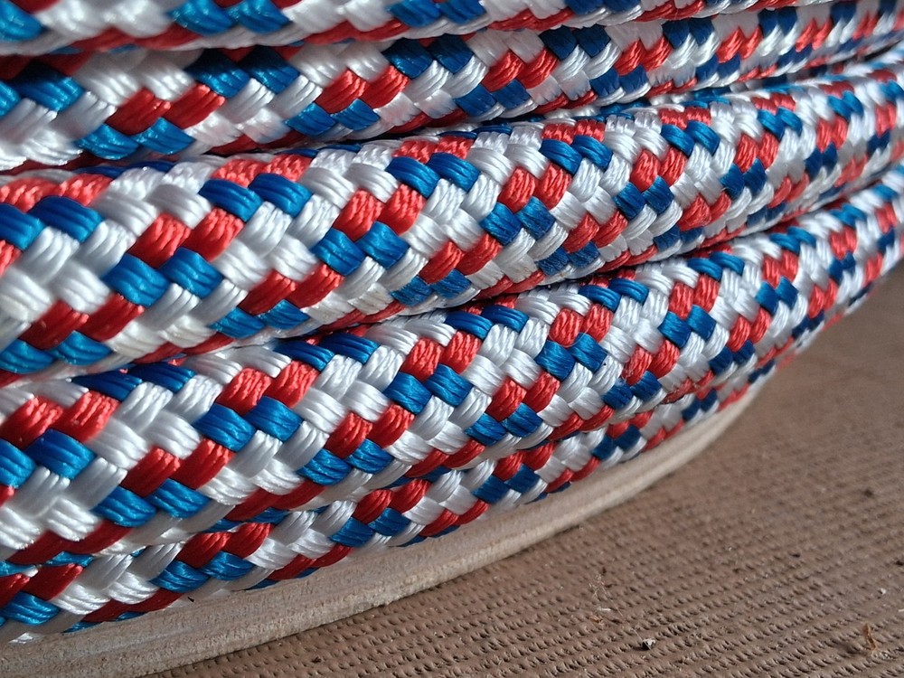 9/16 x 200 ft. Double Braid-Yacht Braid Polyester Rope. RWB