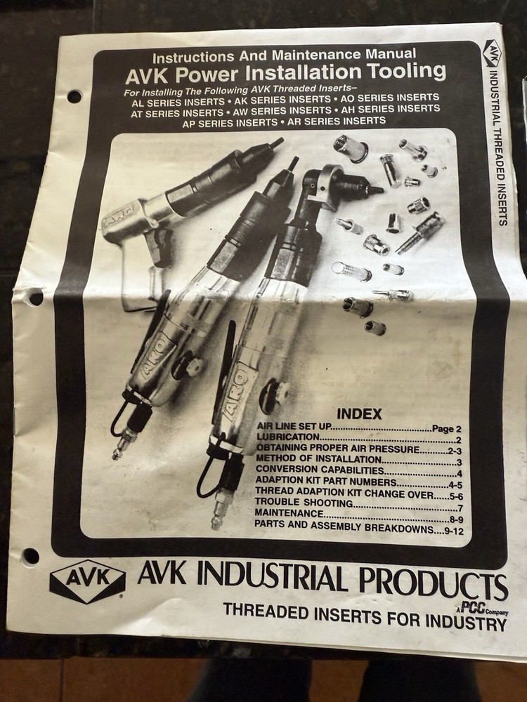 AVK 832 Nose Cone Assembly