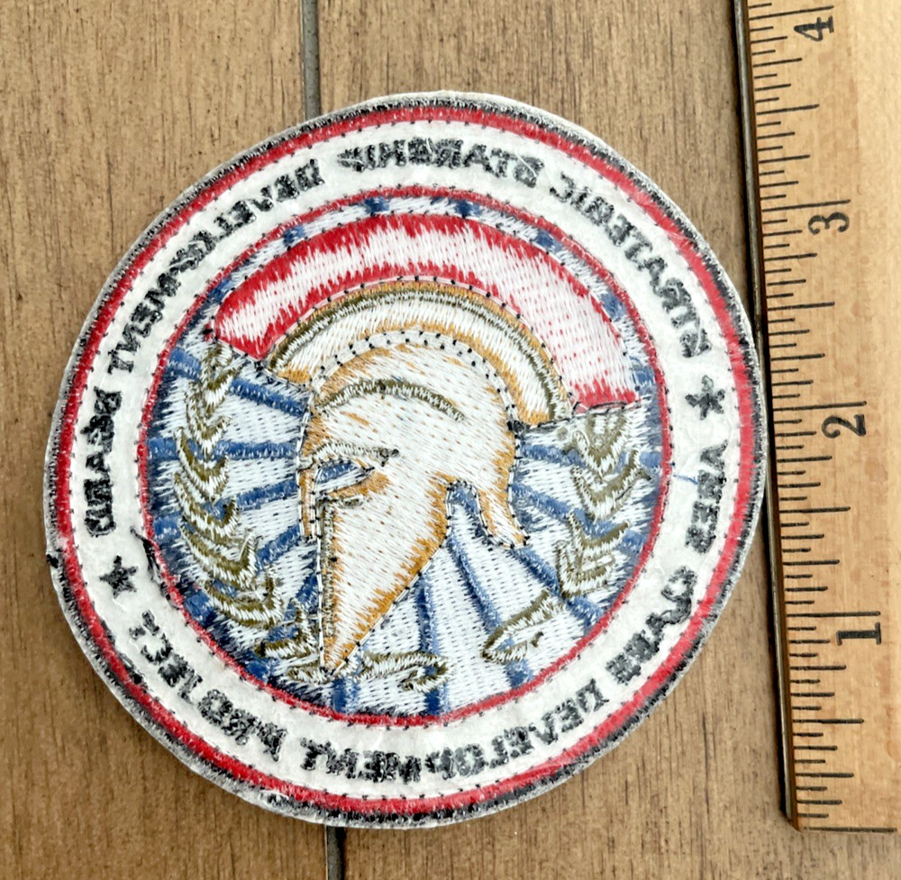 Star Trek Patch Strategic Starship Development Board Ares Class Development