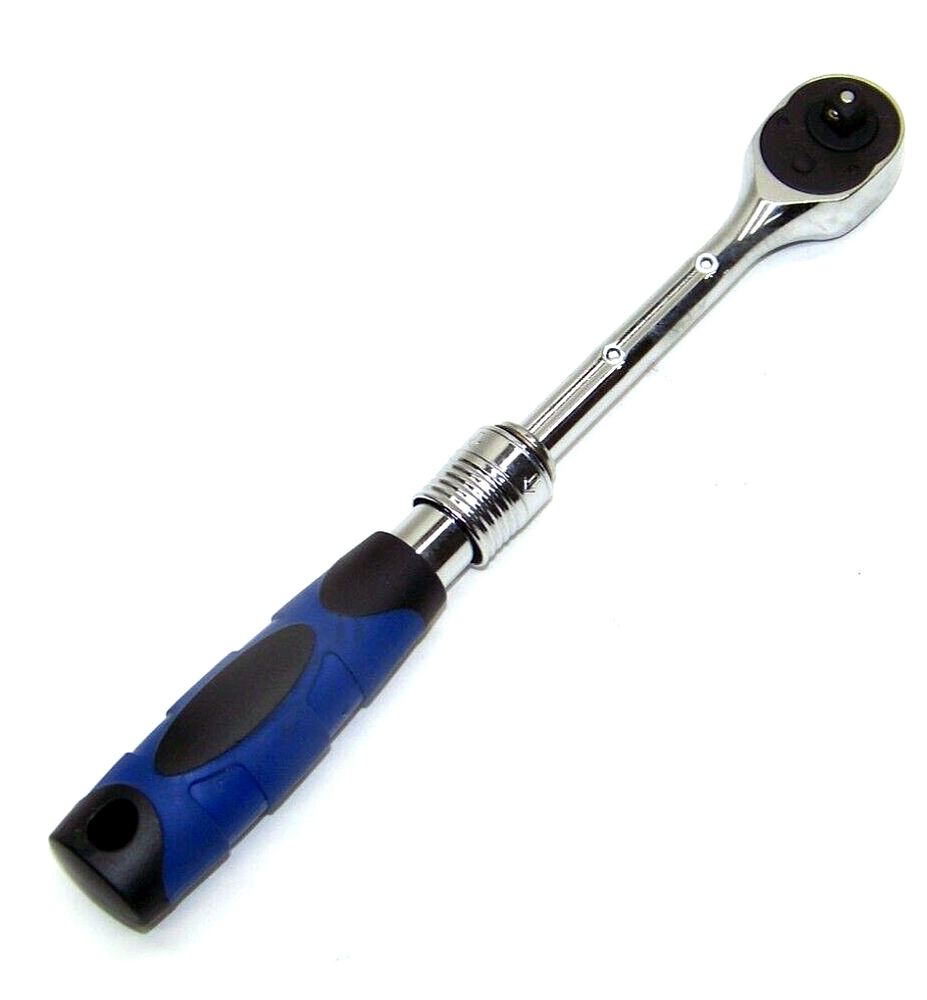1/4" DR Extendable Ratchet Wrench Extendable 6" to 8" 72 Teeth