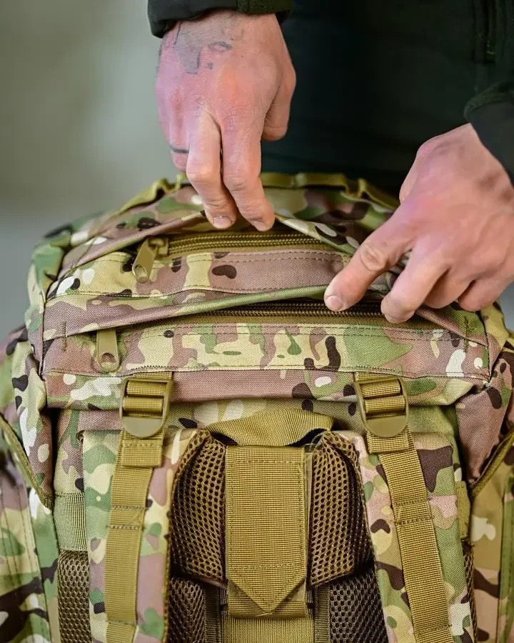 Large tactical frame backpack Multicam military frame backpack💛💙