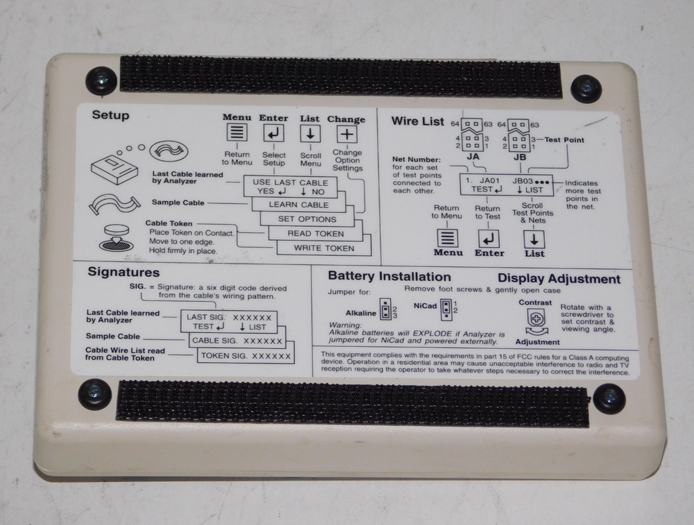 Cirris Systems 1000LC Signature True Cable Harness Tester Analyzer Module USA