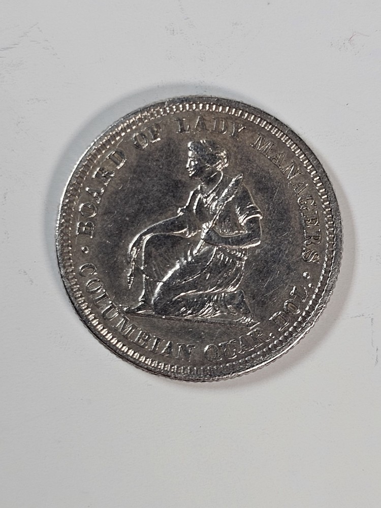 1893 ISABELLA Commemorative QUARTER Good Condition