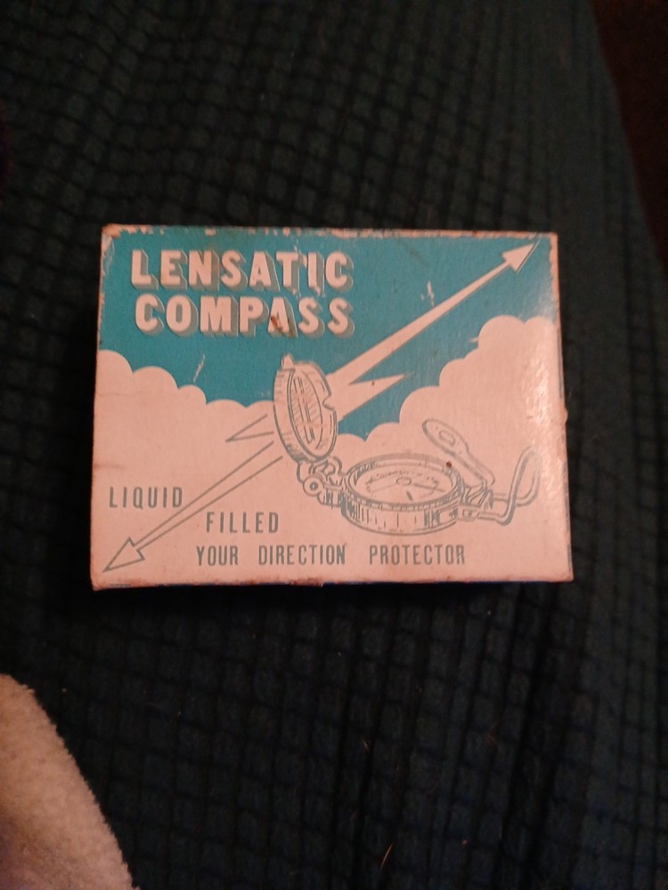 Lensatic Compass NEW in Box