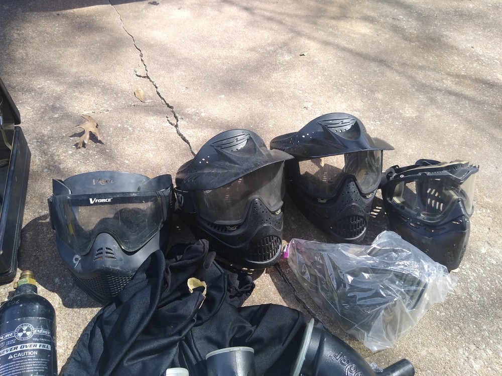 paintball accessories lot
