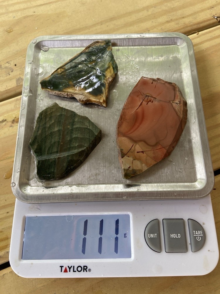 Morrisonite Slabs 3 Pc 111 Grams