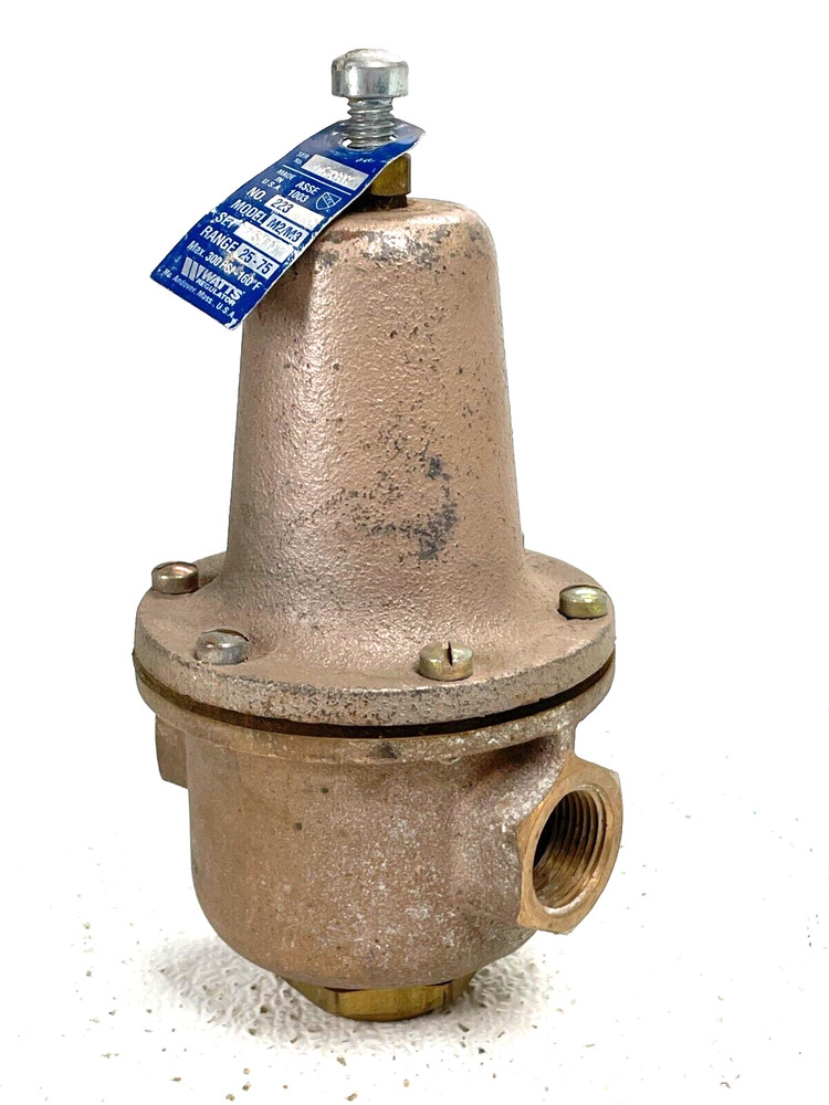 WATTS 223 Model M2/M3 Pressure Reducing Valve 3/4" NPT / Range 25-75 psi