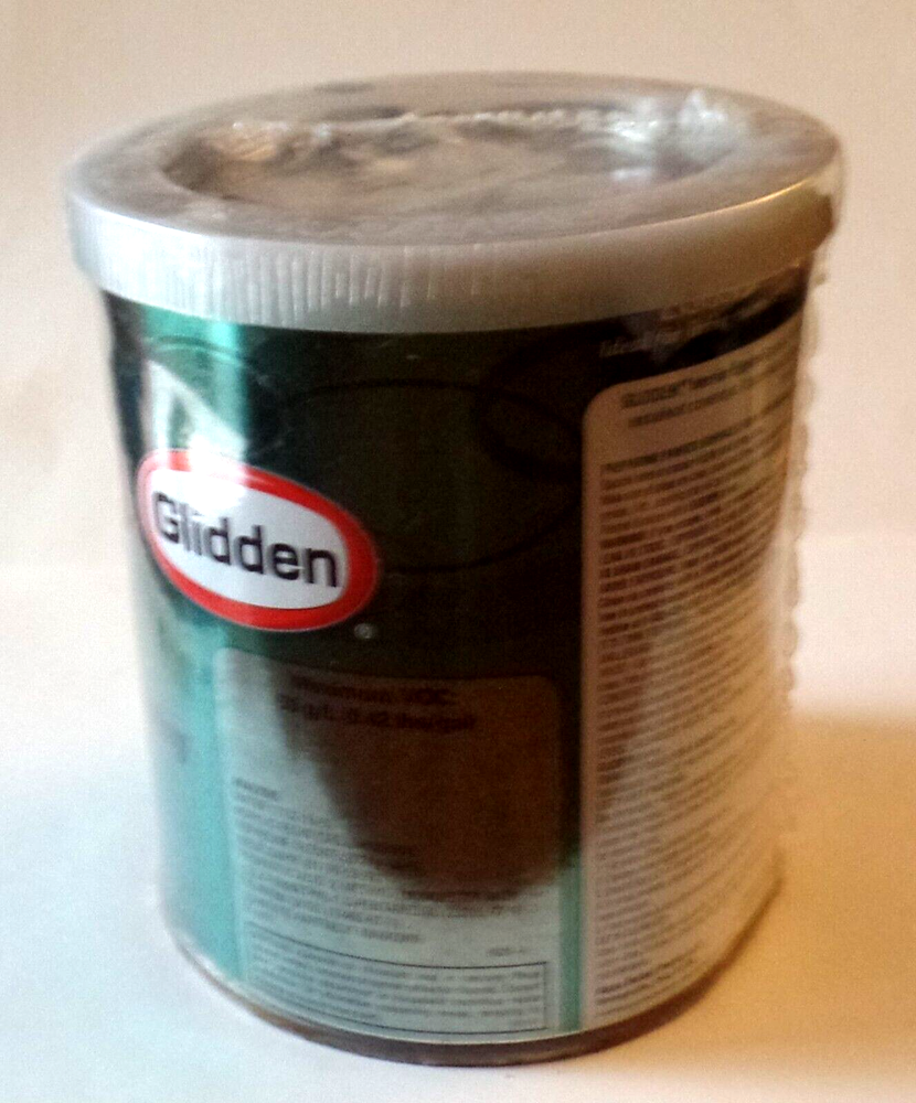 GLIDDEN INTERIOR PREMIUM PAINT Eggshell Red 2009 Made in USA