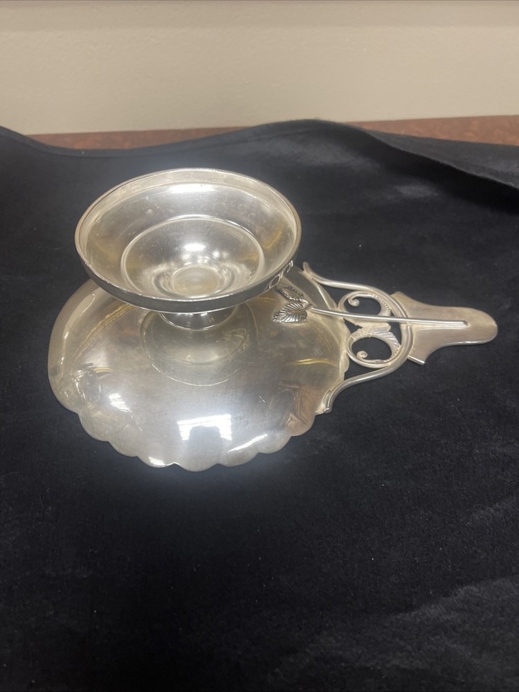 Wilcox Silver Calling Card, Receiver, And Bud Vase ￼# 01833