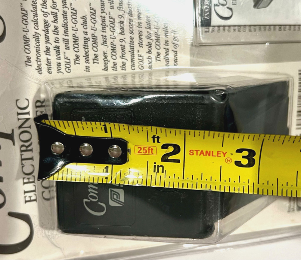 Comp-U-Golf Electronic Golf Meter - Measures Distance, Keeps Score, & More