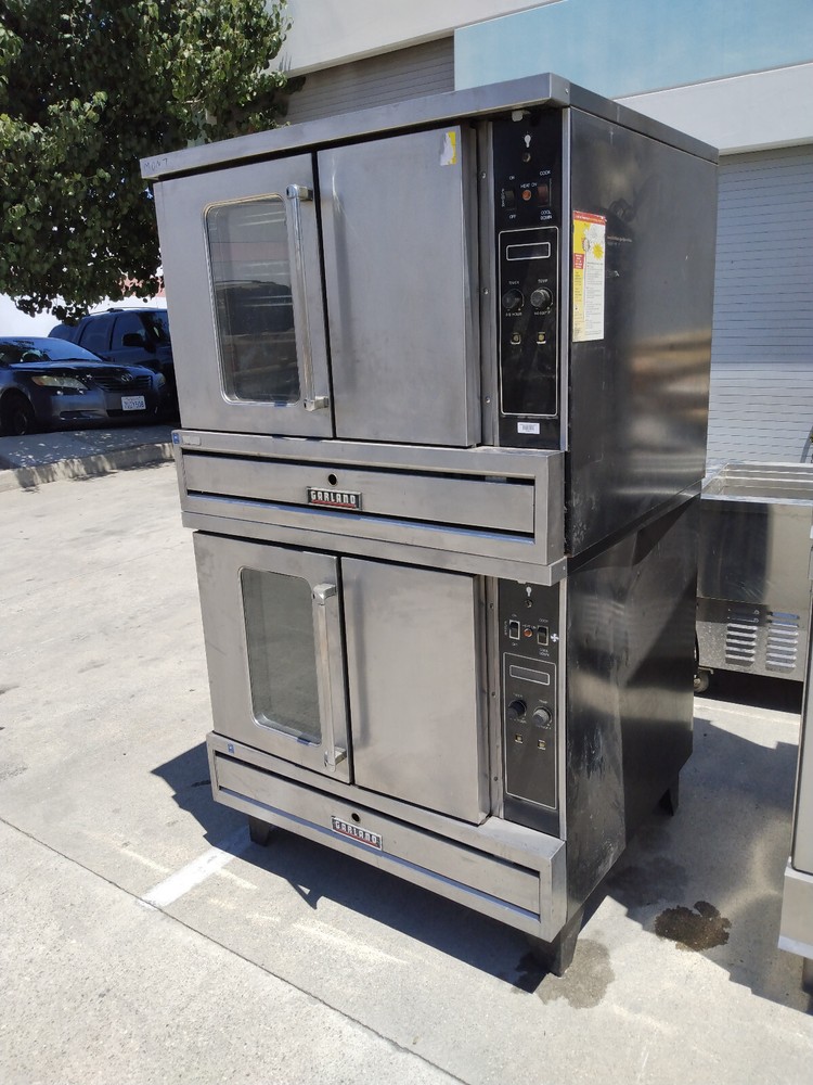 GARLAND DOUBLE STACK CONVECTION OVENS- NATURAL GAS