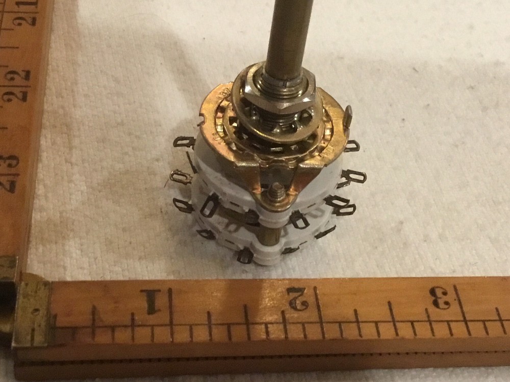 CTS electronic components T211 2 pole 2-11 position shorting rotary switch