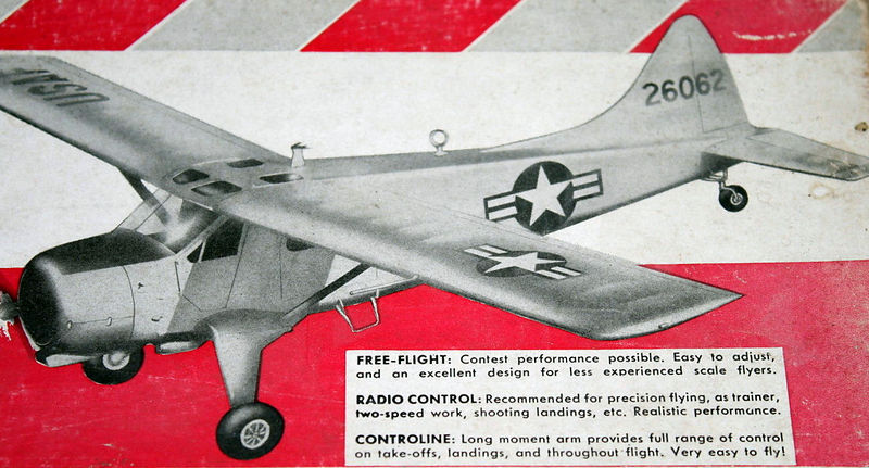 BEAVER PLANS & PATTERNS + Scale Items to Build TWO 48" FF or RC Model Airplanes