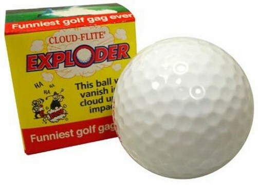 EXPLODING GOLF BALL ~ Smoke Dust Cloud - Magic Trick Funny Gag Joke Prank Toy