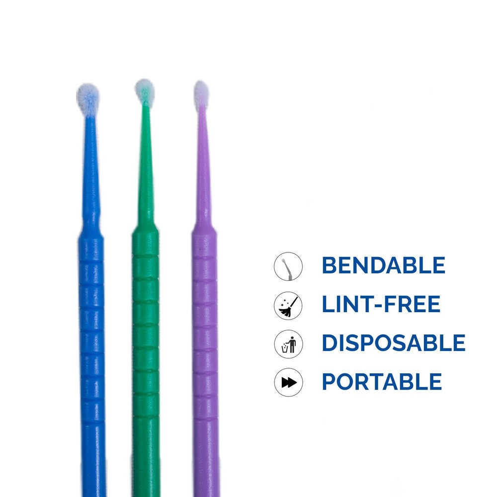 2000/5Boxes Dental Microbrush Micro Brush Applicator Tips Regular/Fine/Ultrafine