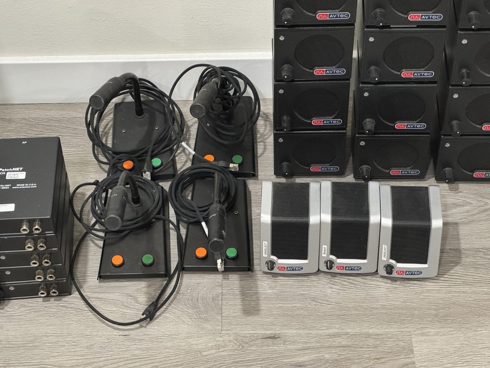 41Pcs Avtec Scout Audio Dispatch Console System