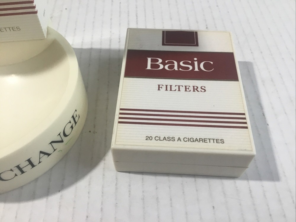 Basic Filter Cigarettes Advertising Change Tray And Ruler .
