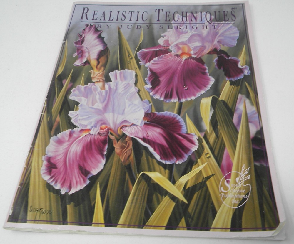 Realistic Techniques Floral Painting by Judy Sleight