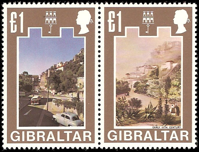 Gibraltar #241-272 set MNH VF