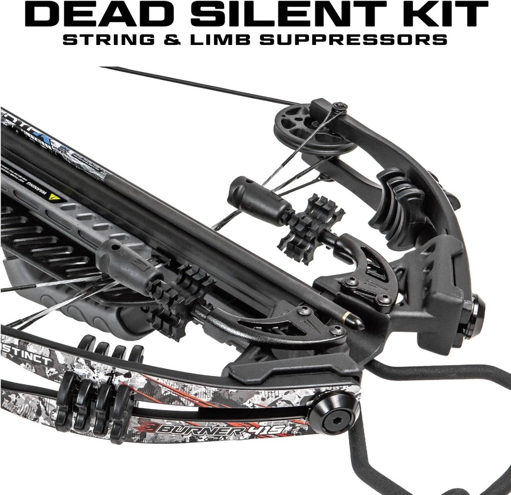 Optimized Burner Crossbow 415 FPS - Adjustable Fit & Pro Hunter's Kit