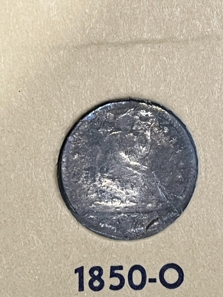1850-O Half Dime