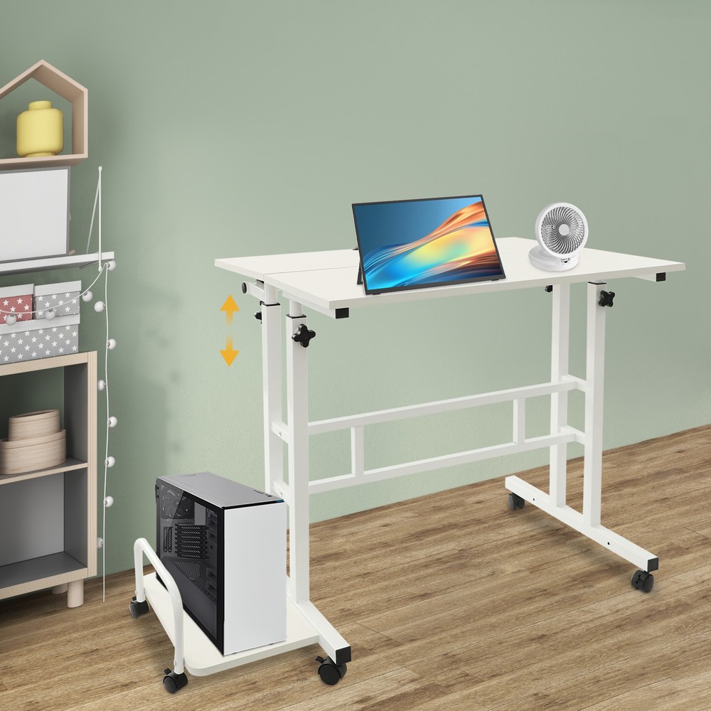 Multi Functional Foldable Desk, Modern Computer Desk, Adjustable Computer Table