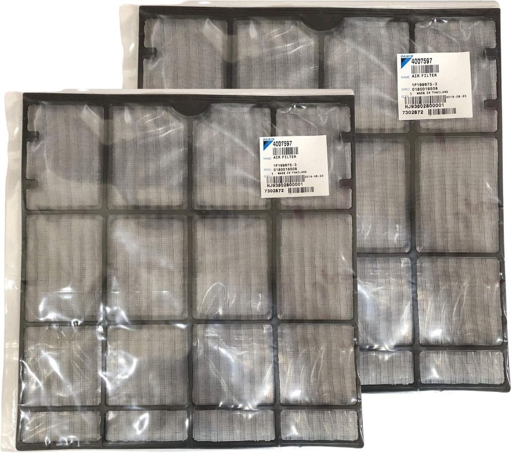 Daikin 4007597 Mini Split Air Filter 2-Pack OEM AC Replacement Filter
