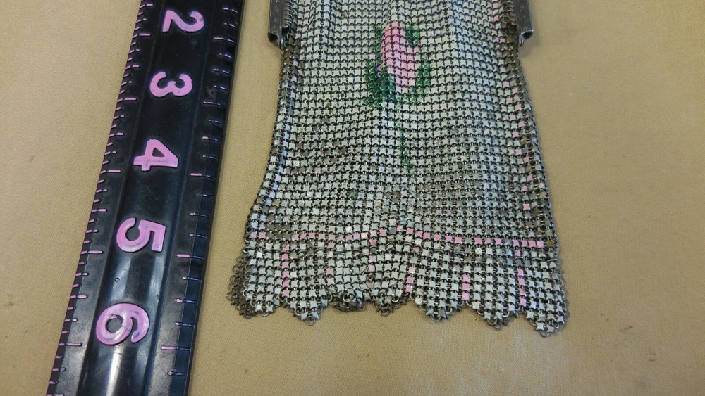 Vintage Mesh Beaded Purse