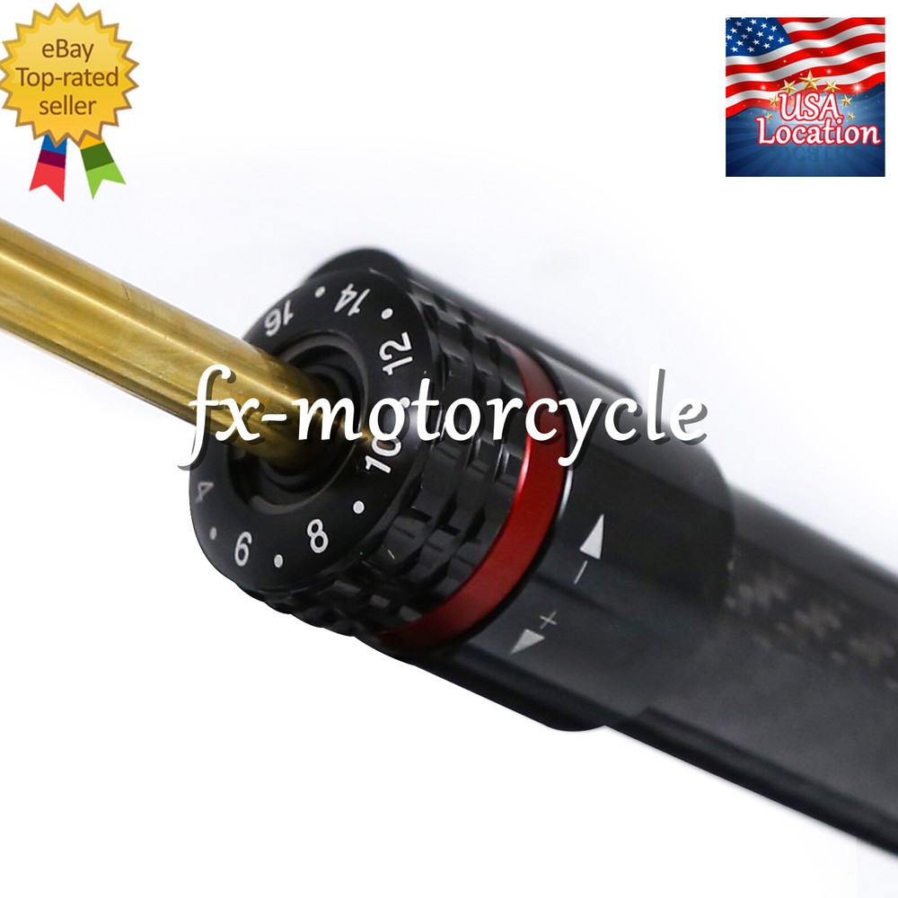 Universal Carbon Fiber Steering Damper Linear Stabilizer Reversed Adjustable USA