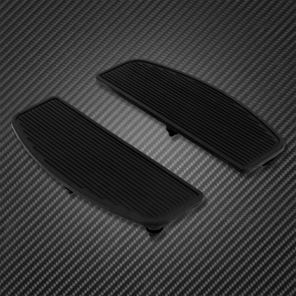 Front Floorboard Rubber Replacement Pad Insert Fit For Harley Touring Softail