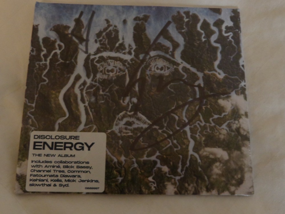 Disclosure - Energy Signed CD Autographed Sealed