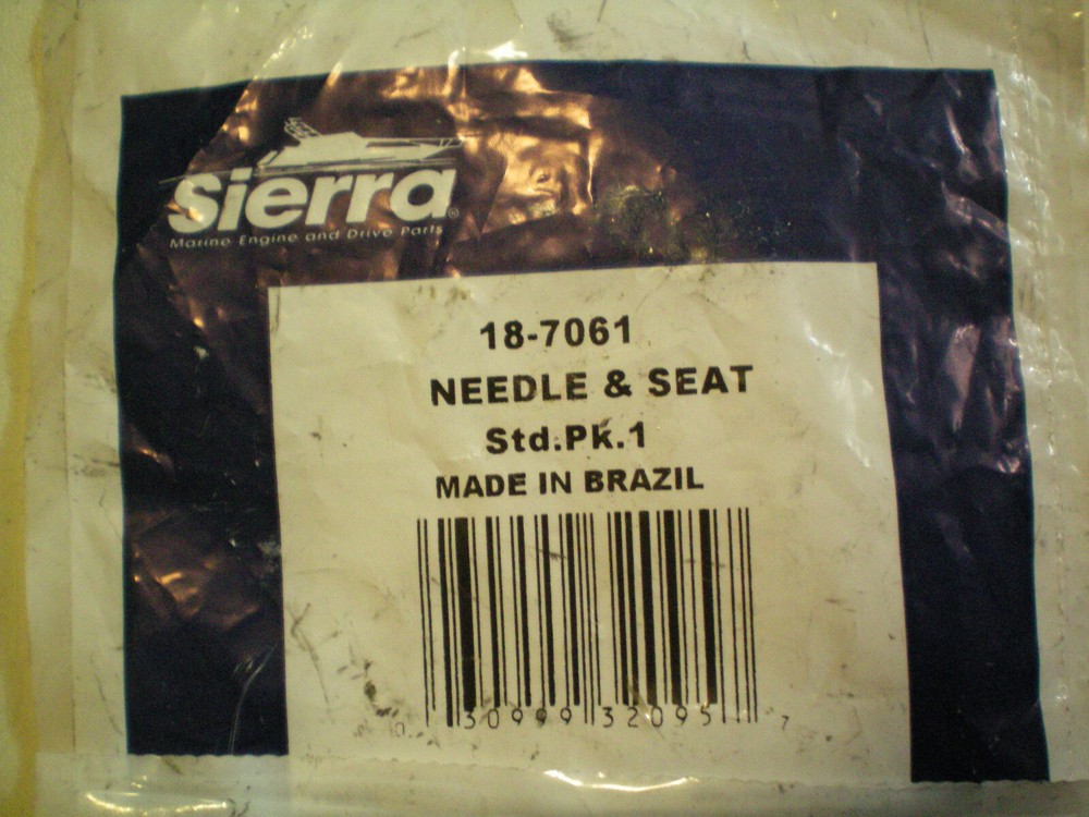 SIERRA #18-7061 NEEDLE AND SEAT, FREE FREIGHT