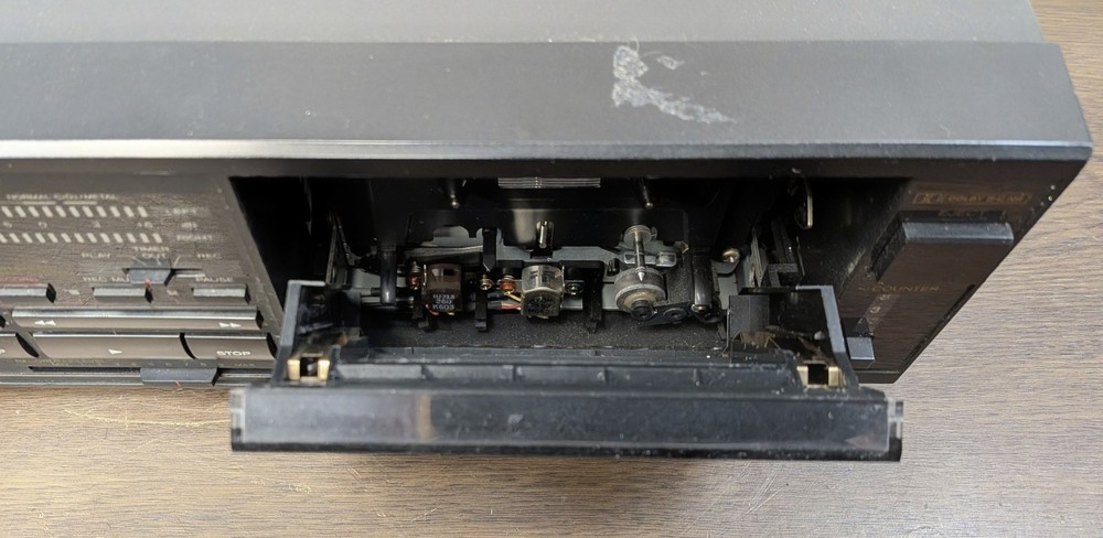 Teac W-460C Stereo Double Cassette Deck - WORKING GREAT!