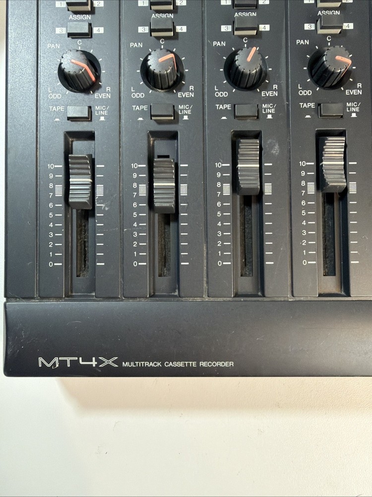 Yamaha MT4X Multitrack Cassette Recorder. Tested powers on functionality unknown