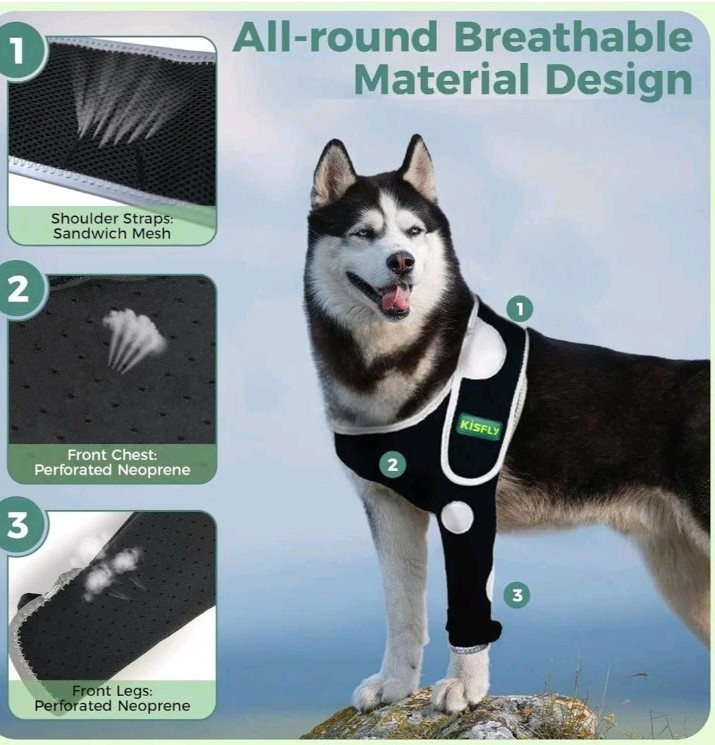 Medium Front Left Kisfly Elbow Cover