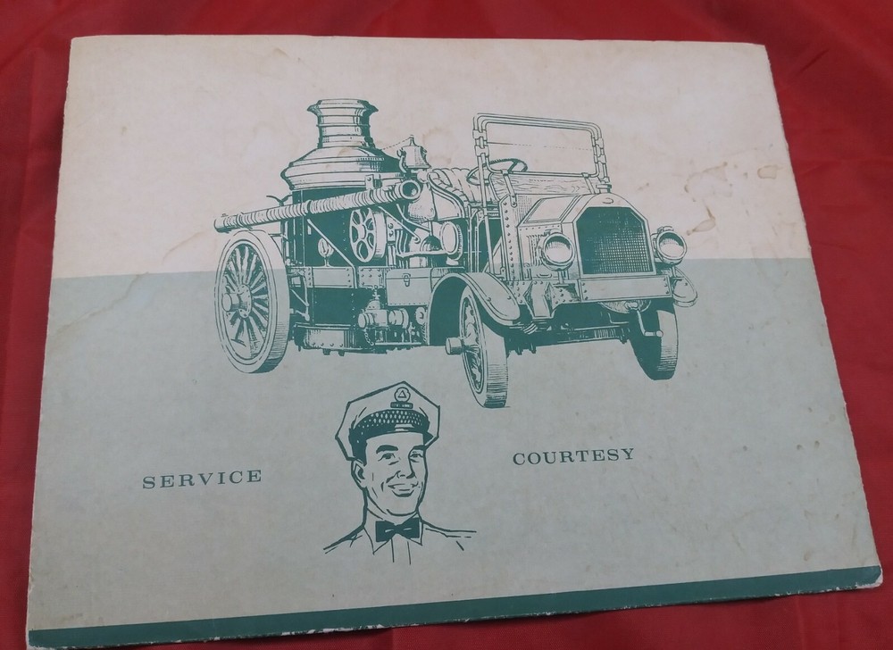 1960 Cities Service Vintage Fire Engine Prints