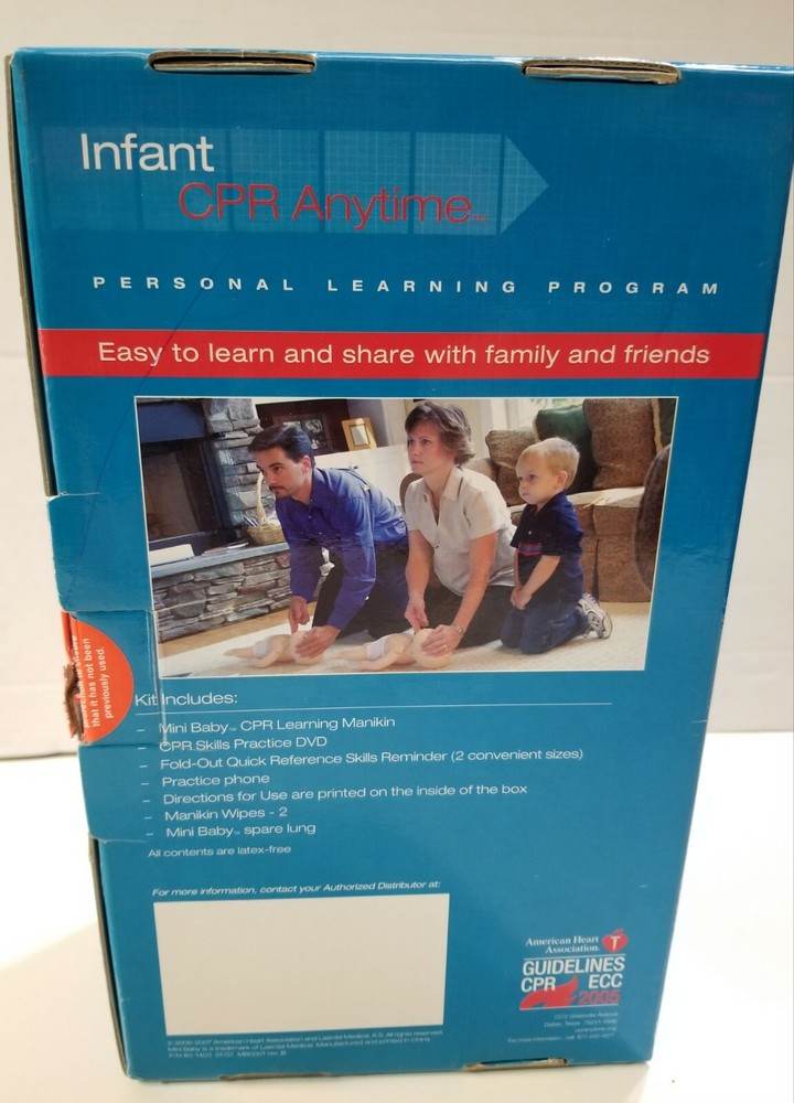 Infant CPR Anytime - Personal Learning Program