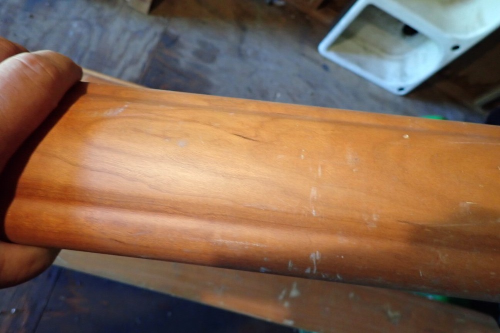 Solid Cherry Handrail Cap Custom 4" Special Order 42 Linear Ft Railing Bannister