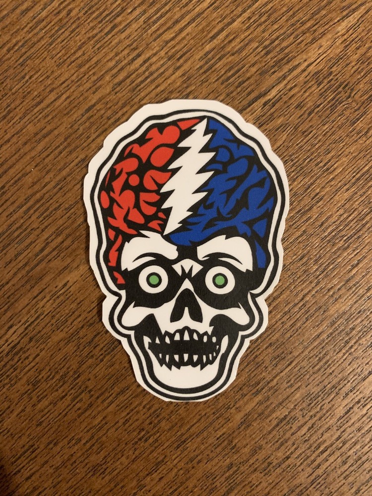 Dead Mars Attacks Your Face Alien Stickers (2)