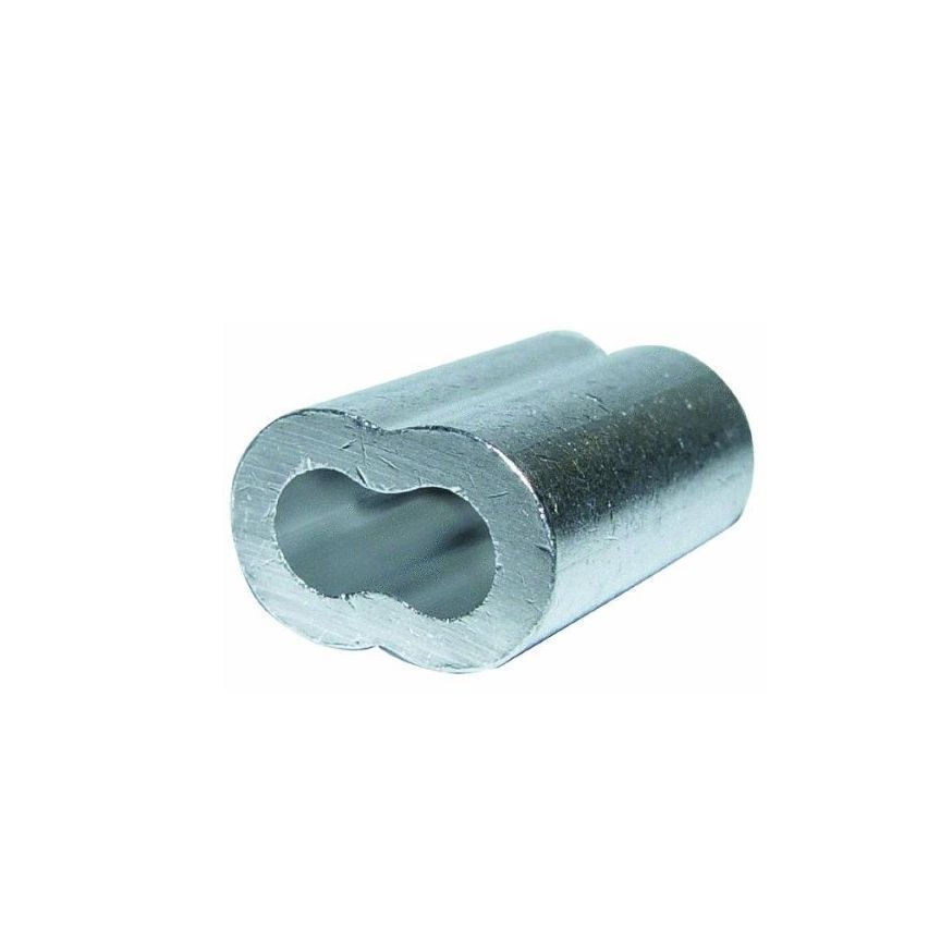 1/8 Inch Aluminum Cable Crimps/SLEEVES (100/pkg )