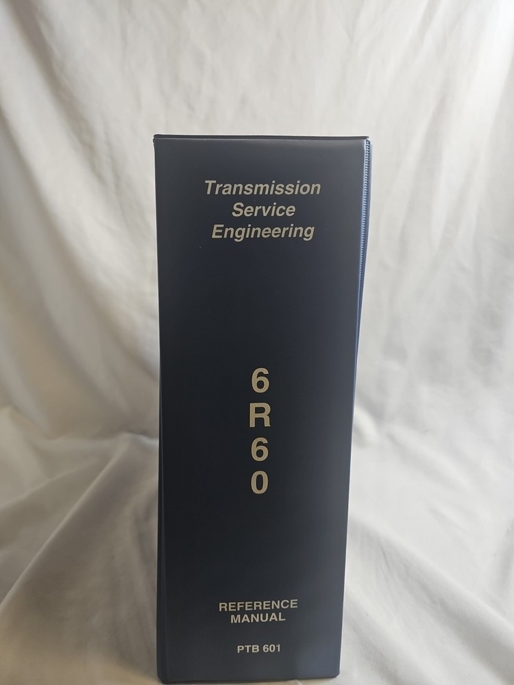 Ford 6R60 Transmission Reference Manual PTB 601 # DBC