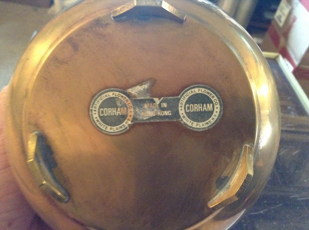 Brass three Legged planner