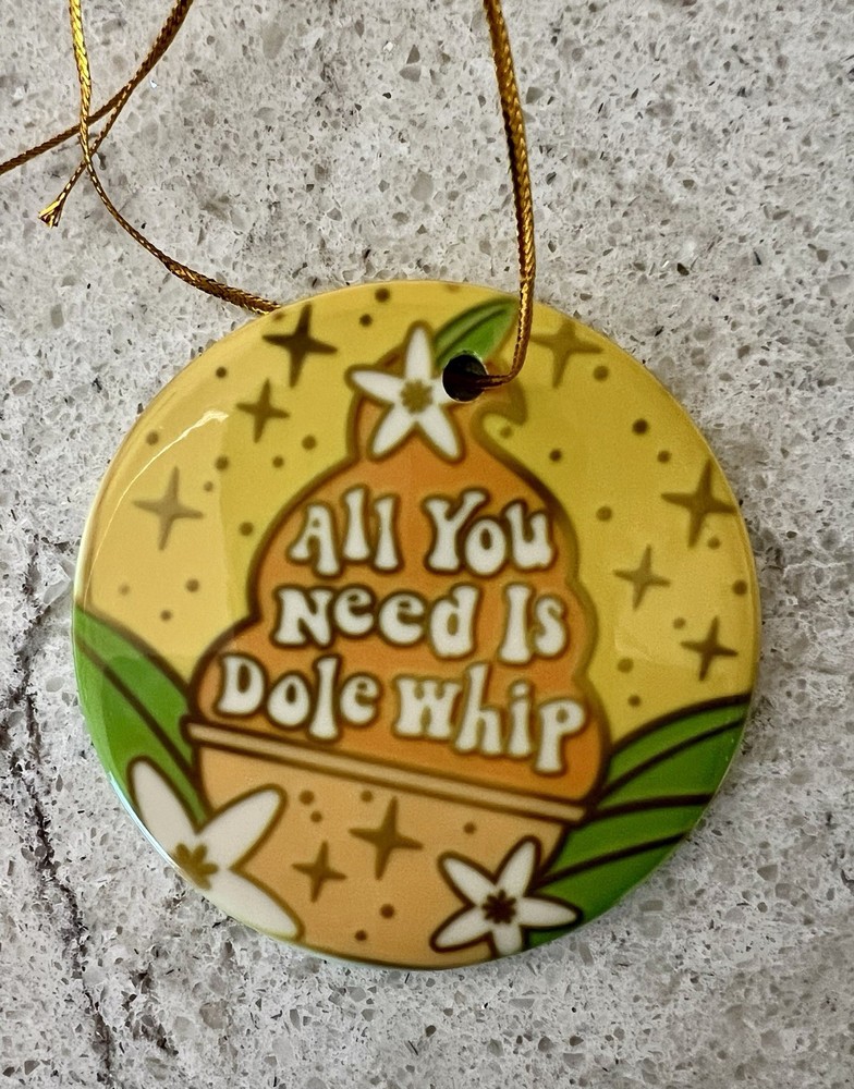 Dole Whip Ornament NEW!