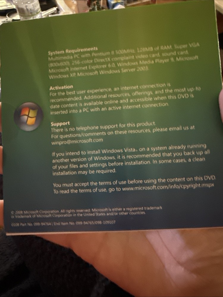 Microsoft Windows Visa Springboard Series NEW