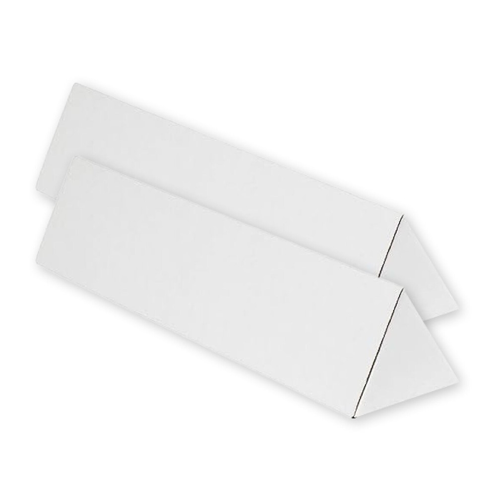 2 x 18 1/4" White Triangle Mailing Tubes ECT-32B 50/Case