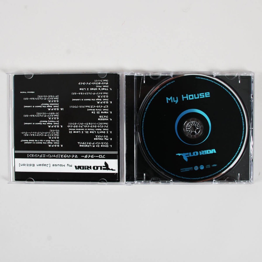 Flo Rida Signed CD My House - COA JSA