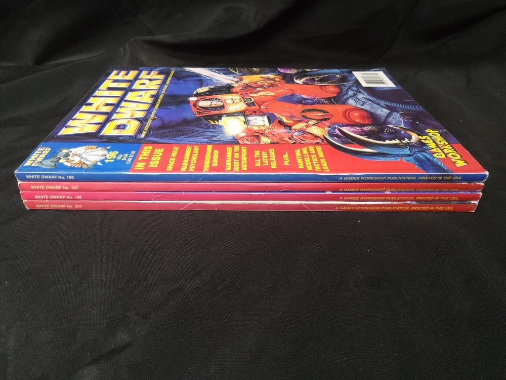 Retro White Dwarf Magazine Collection