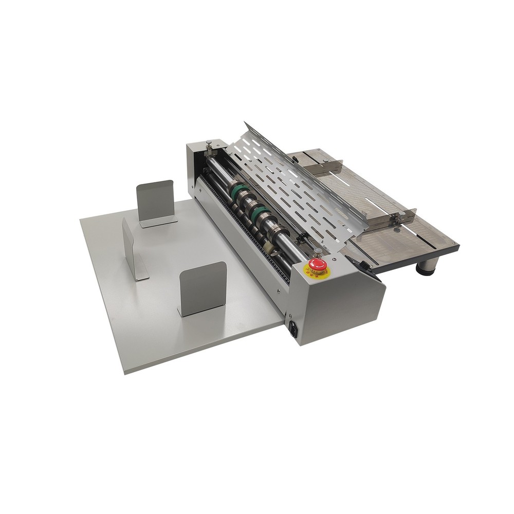 25" Electric Creasing Machine Indentation Automatic Perforating Machine 5 molds