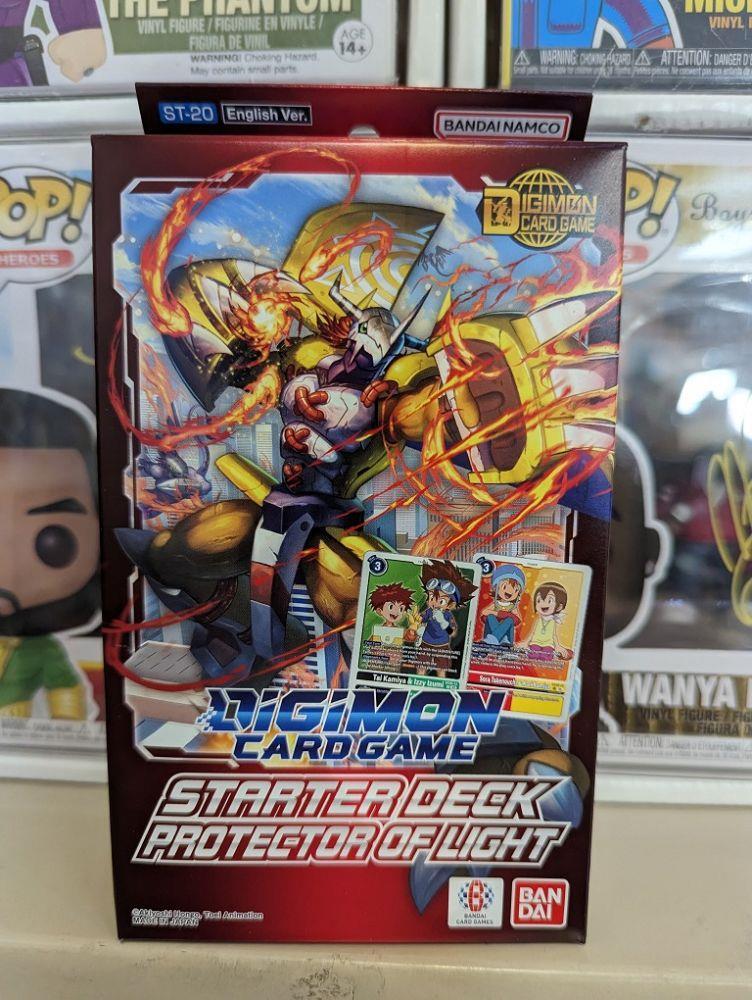 Digimon Card Game Protector of Light ST-20 Starter Deck