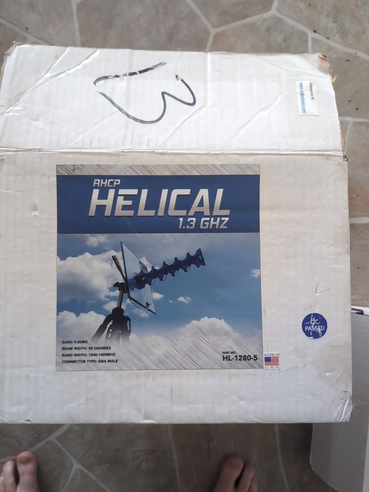 RHCP Helical 1.3GHZ Antenna